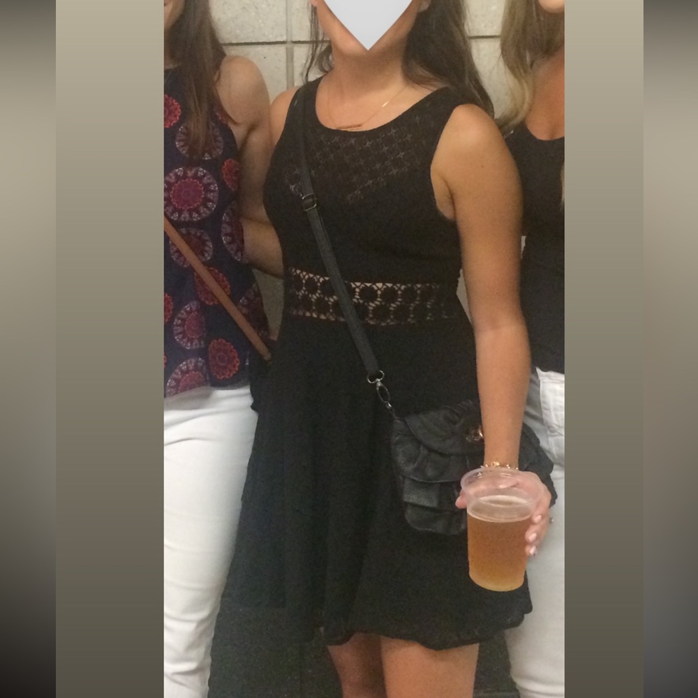 Free people daisy cut out skater dress - Picture 2 of 5